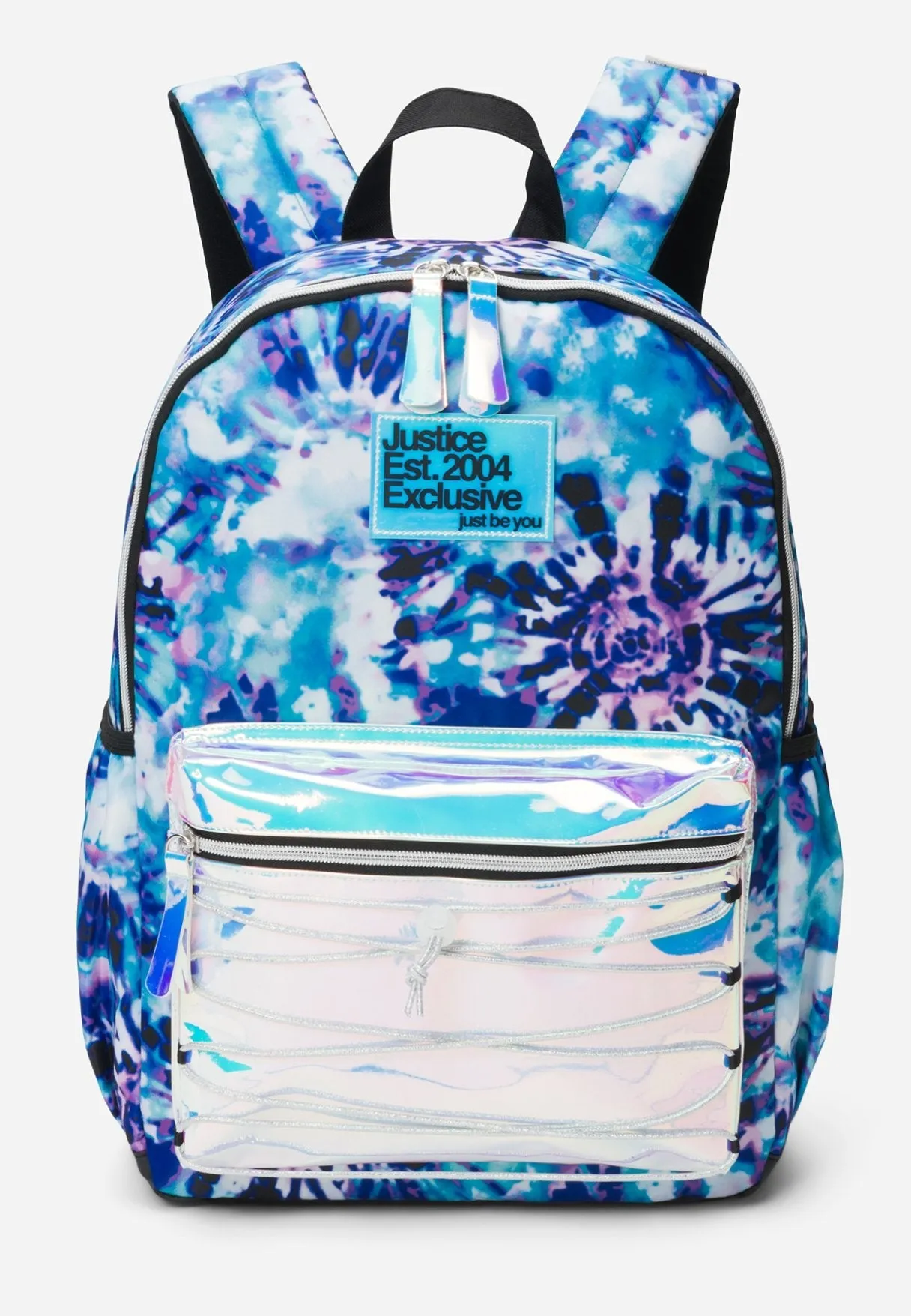 Tie-Dye Crisscross Bungee Cord Backpack