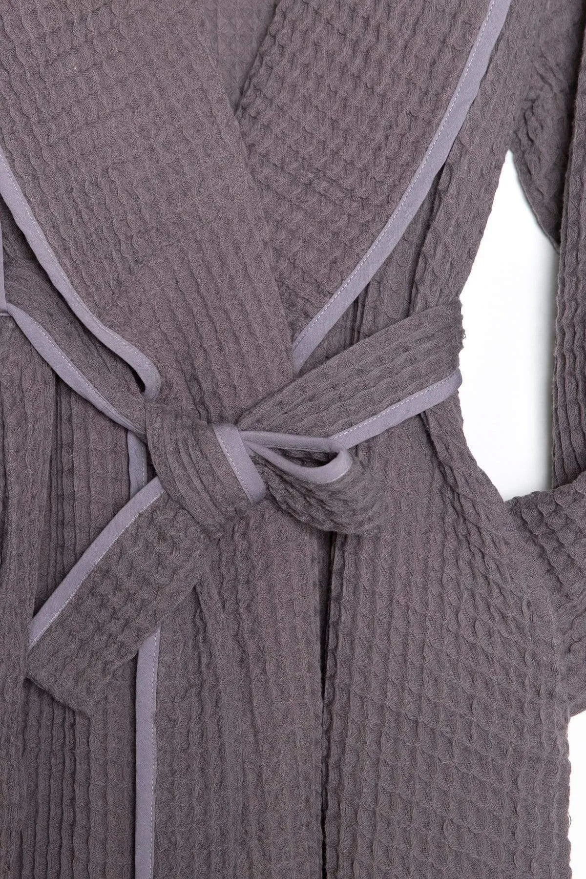Tofino Towels | THE HARMONY BATH ROBE [MIST GREY]