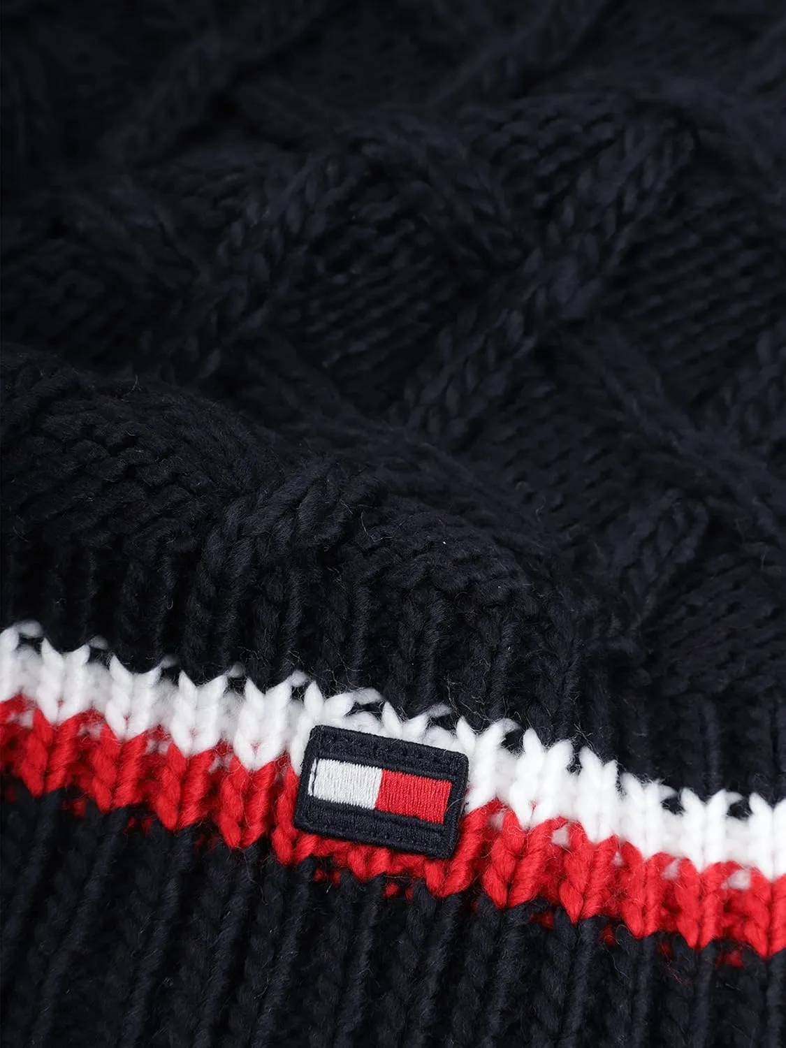 Tommy Hilfiger Men's Beanie, Knit Solid