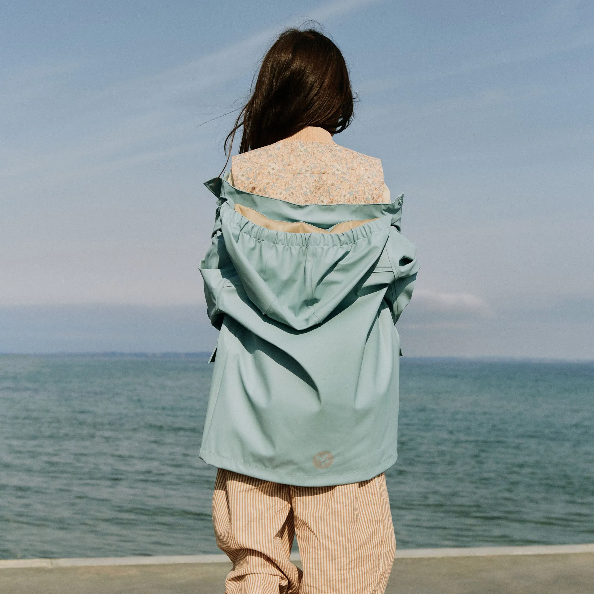 Trousers Sasha - caramel stripe