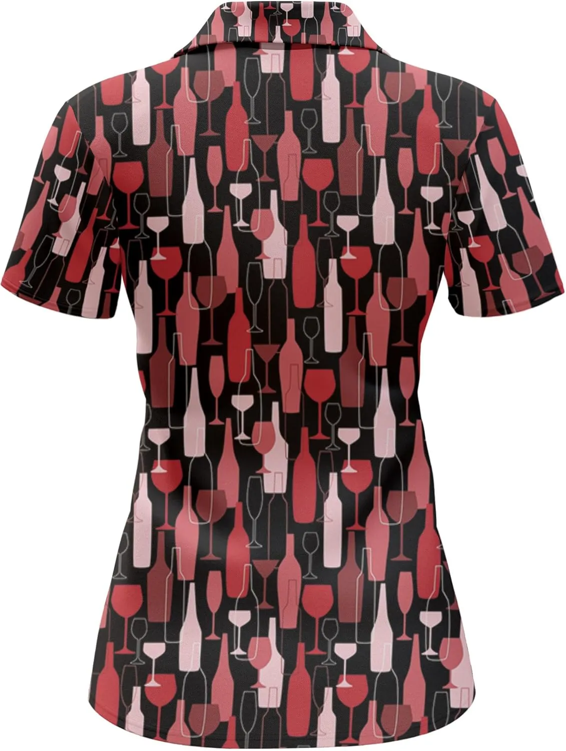 Womens Golf Shirt Funny Polo Shirts for Women Golf Outfit Crazy Gifts