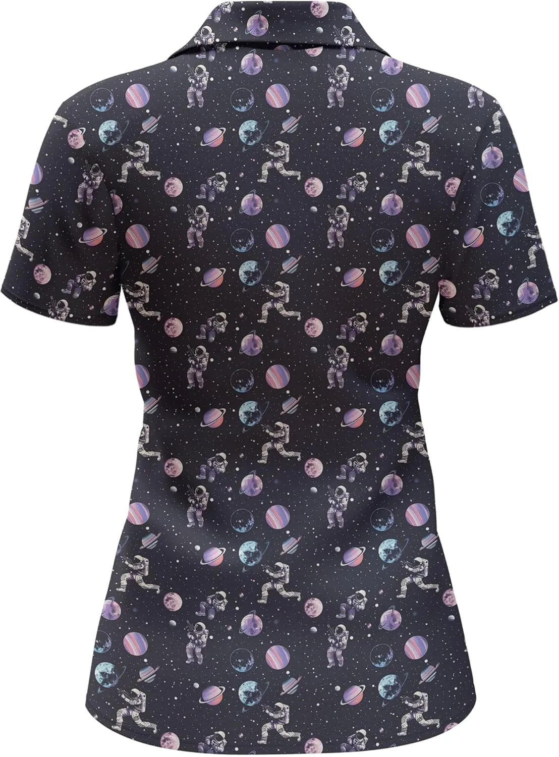 Womens Golf Shirt Funny Polo Shirts for Women Short Sleeve Golf Outfit