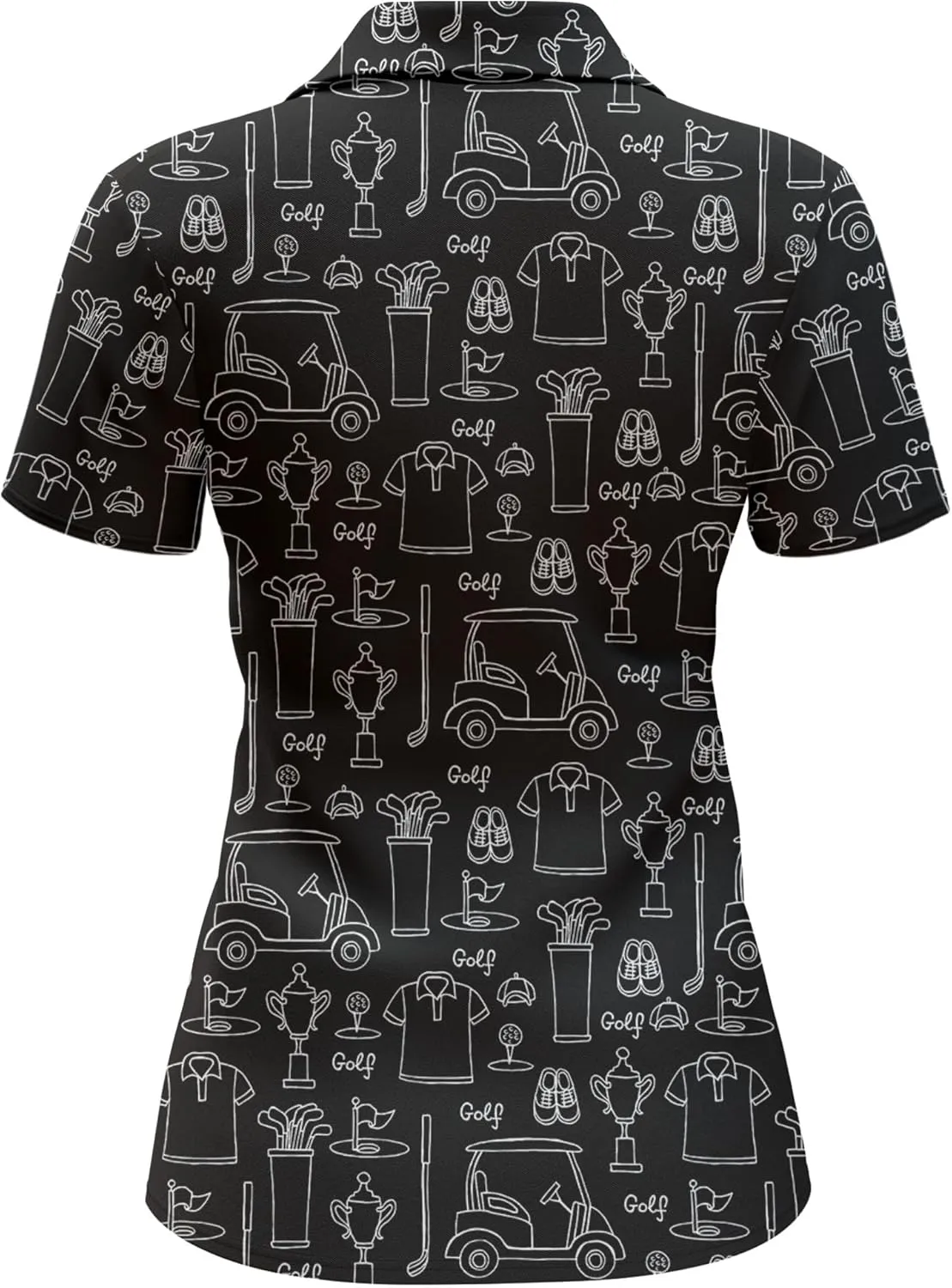 Womens Golf Shirt Polo Shirts for Women Golf Outfit Funny Gifts