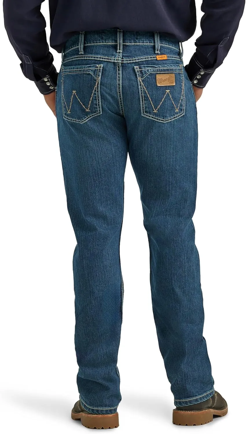 Wrangler Men's Fr Flame-Resistant Retro Slim Boot Jean