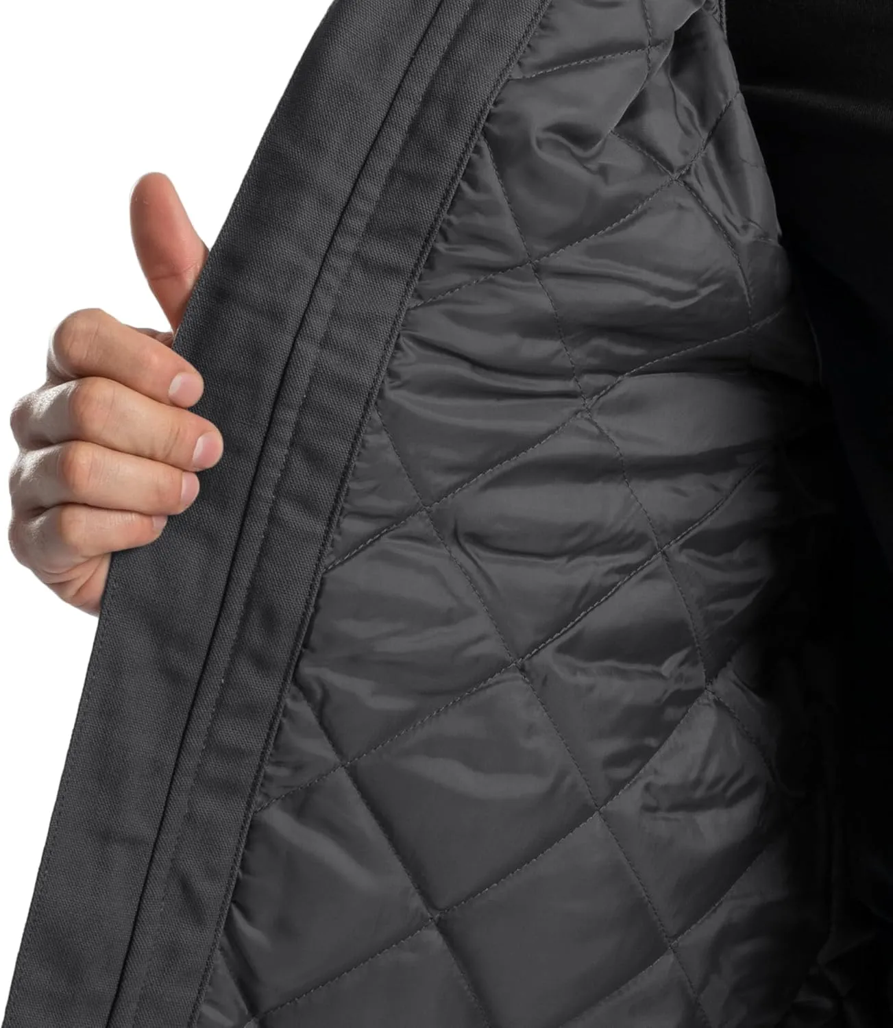 Wrangler Men's Sherpa Lined Vest with Hood
