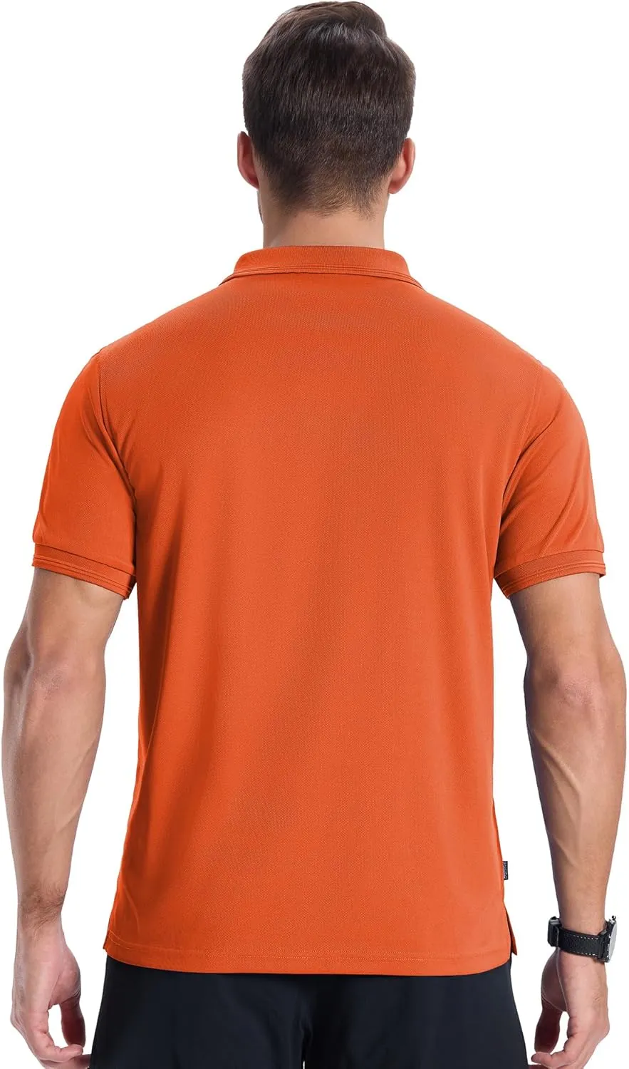ZITY 3 Pack Mens Polo Shirts Short Sleeve Sports Moisture-Wicking Golf Shirt Business Causal Summer Tops