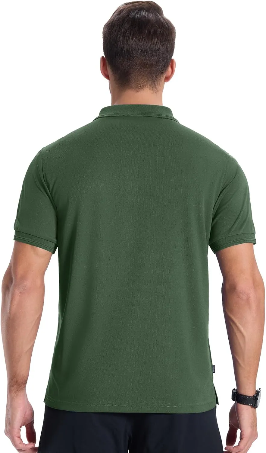 ZITY 3 Pack Mens Polo Shirts Short Sleeve Sports Moisture-Wicking Golf Shirt Business Causal Summer Tops