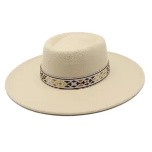 Zurich Wide Brimmed Porkpie Hat